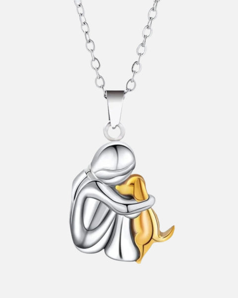 Hug Pendant Necklace