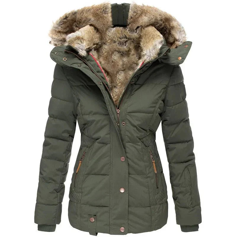 GRACE | VESTE EN FOURRURE D'HIVER CHAUDE ET CONFORTABLE