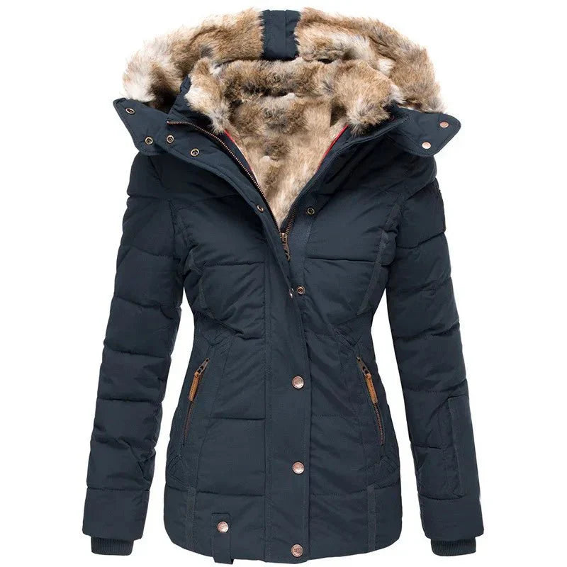 GRACE | VESTE EN FOURRURE D'HIVER CHAUDE ET CONFORTABLE