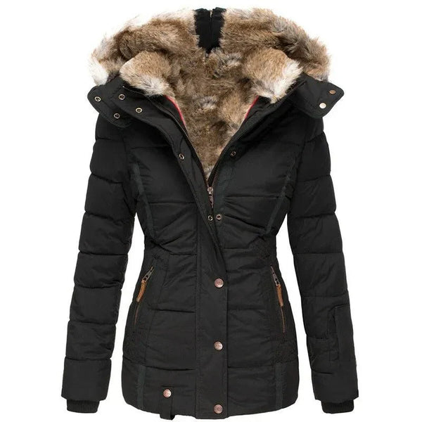 GRACE | VESTE EN FOURRURE D'HIVER CHAUDE ET CONFORTABLE