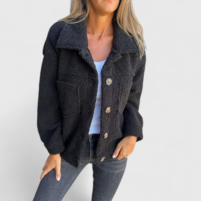 Majken - Veste Teddy Confortable