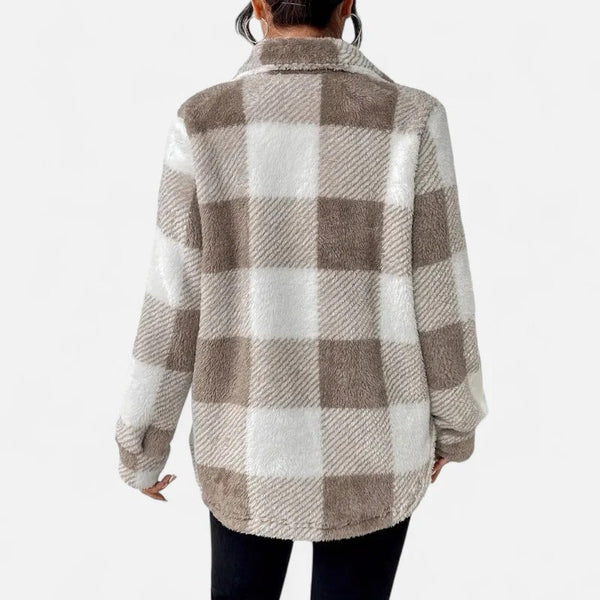 Brooklyn | Veste à Boutons Carreaux
