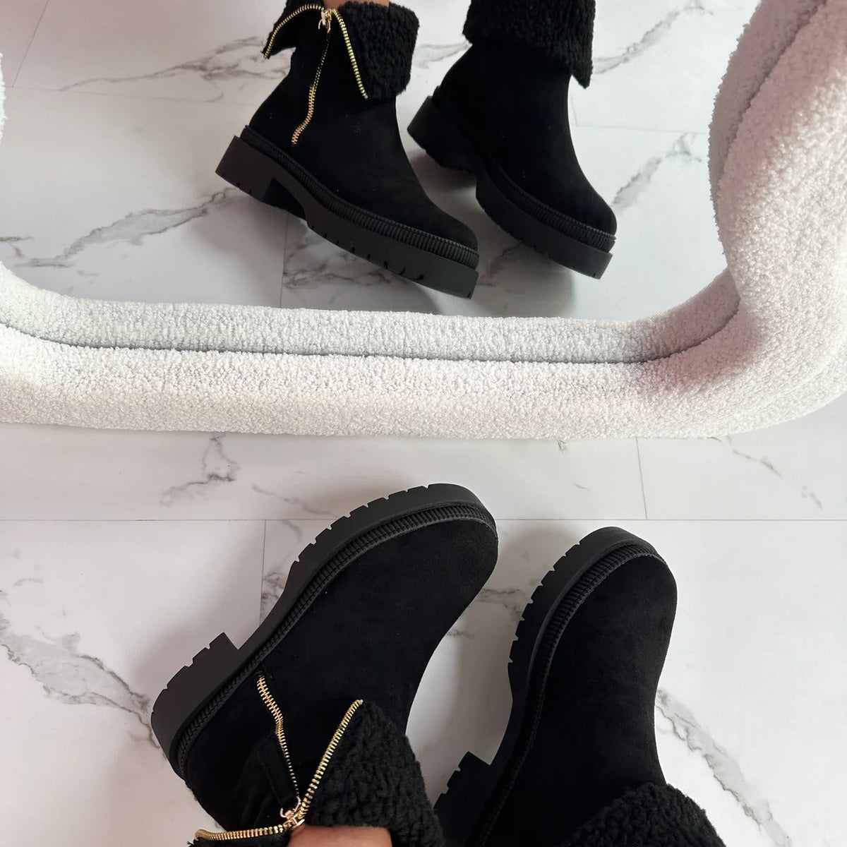 Missa | Bottines Zippées Confortables