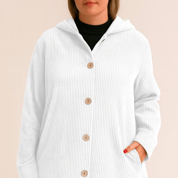 INDIE | VESTE À CAPUCHE EN CORDUROY