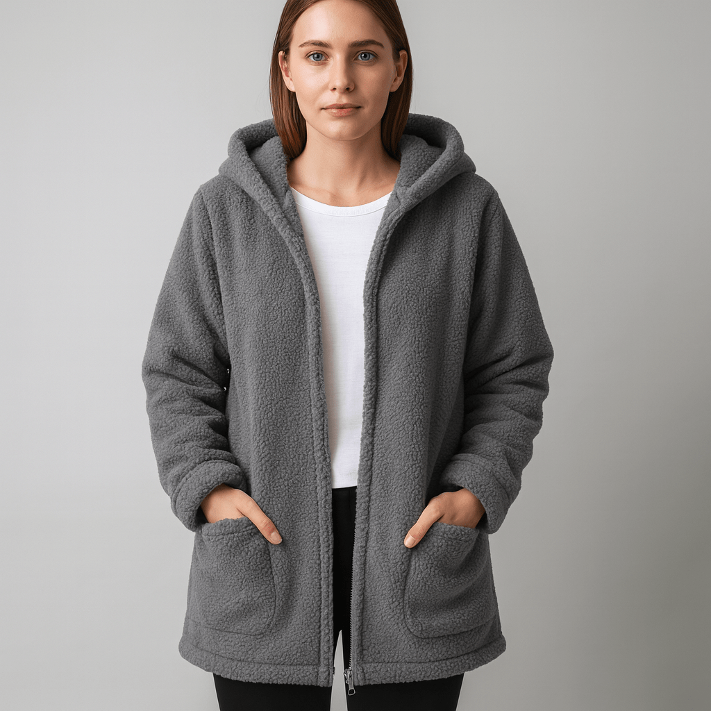 JANE | MANTEAU TEDDY CONFORTABLE