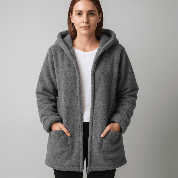 JANE | MANTEAU TEDDY CONFORTABLE