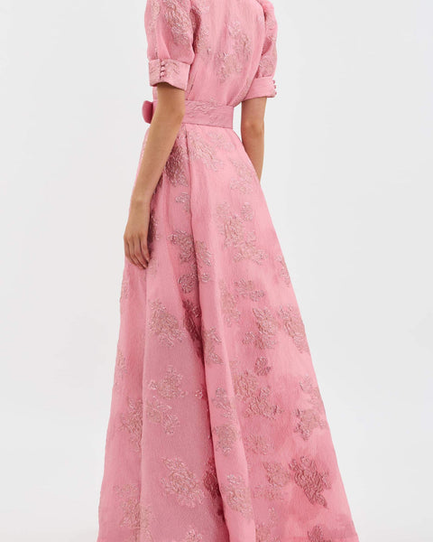 Anabella | Robe à manches bouffantes courtes