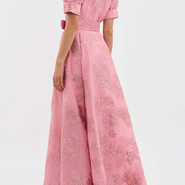 Anabella | Robe à manches bouffantes courtes