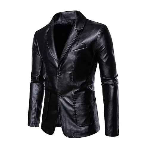 Veste en Cuir Business Casual