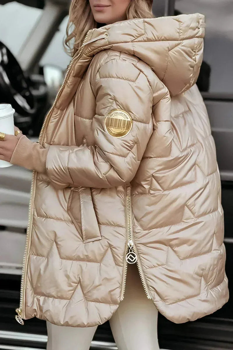 MARGA | VESTE LONGUE QUILTÉE CHAUDE