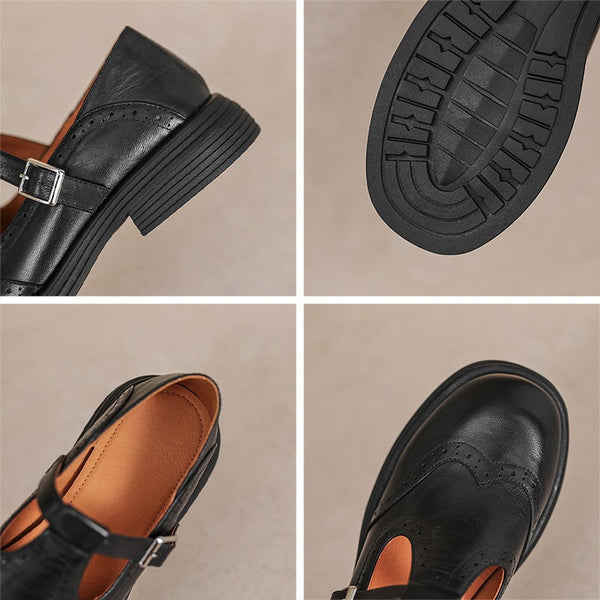 Risla Cuir Mary Janes