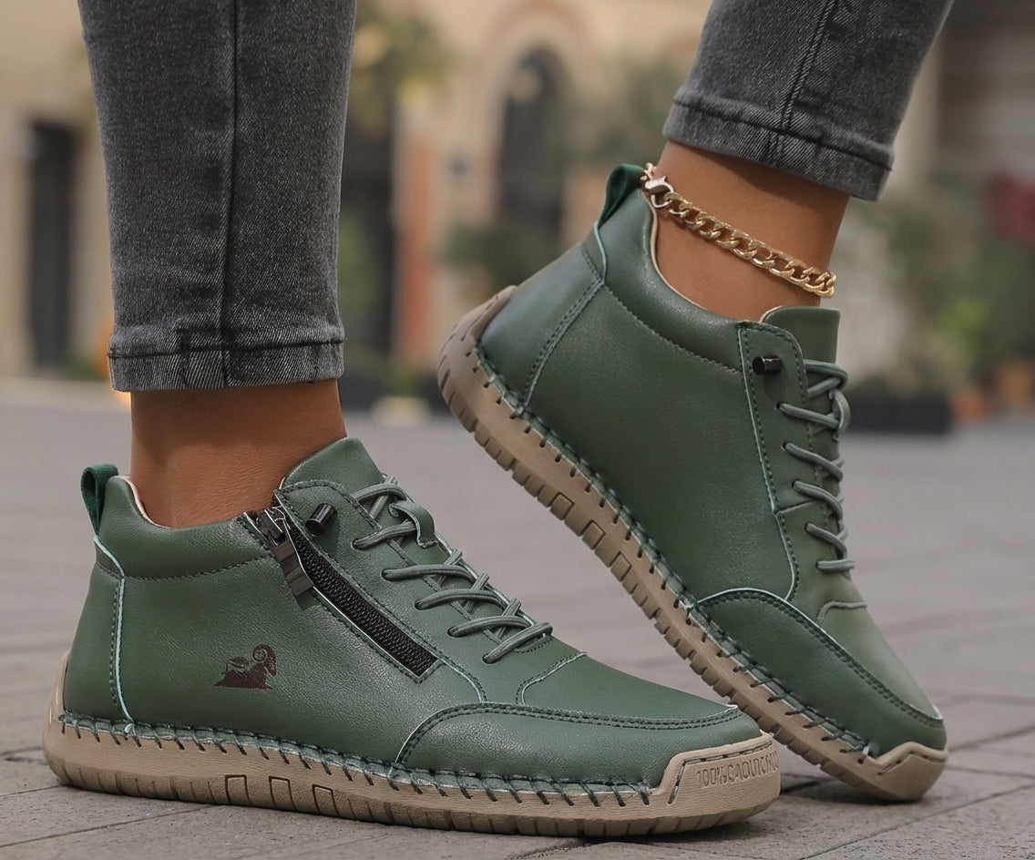 Mila – Comfortable Orthopaedic Sneakers + Zip