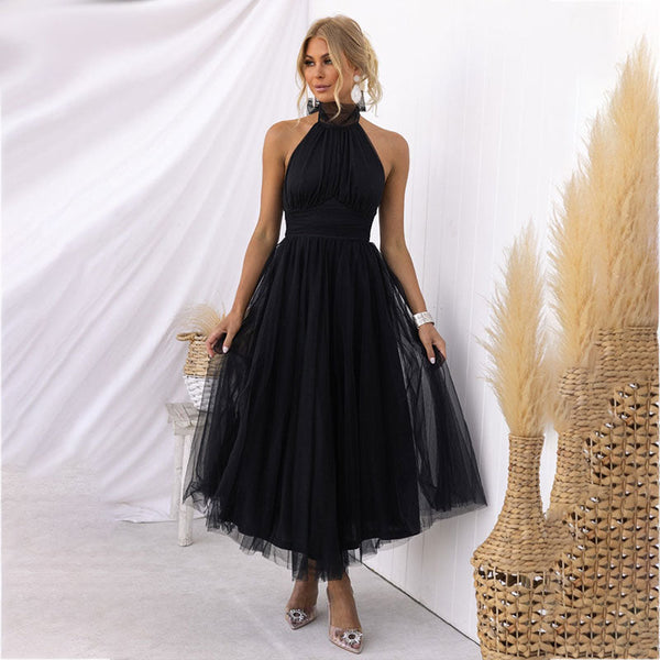 Robe Tendance Col Montant Aria