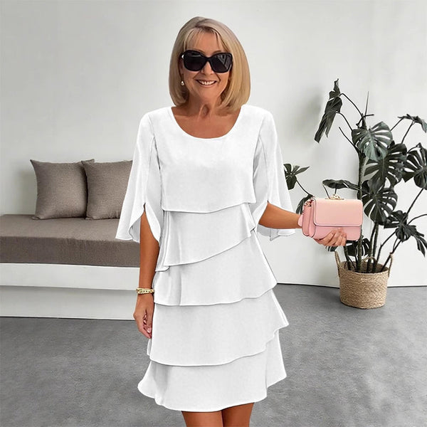Misa | Elegant layered dress with ruffles