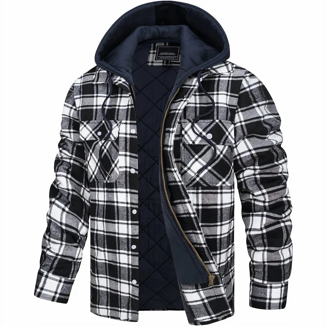 Arend – Manteau Chaud en Mélange de Laine Premium