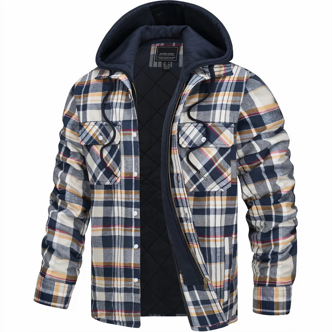Arend – Manteau Chaud en Mélange de Laine Premium