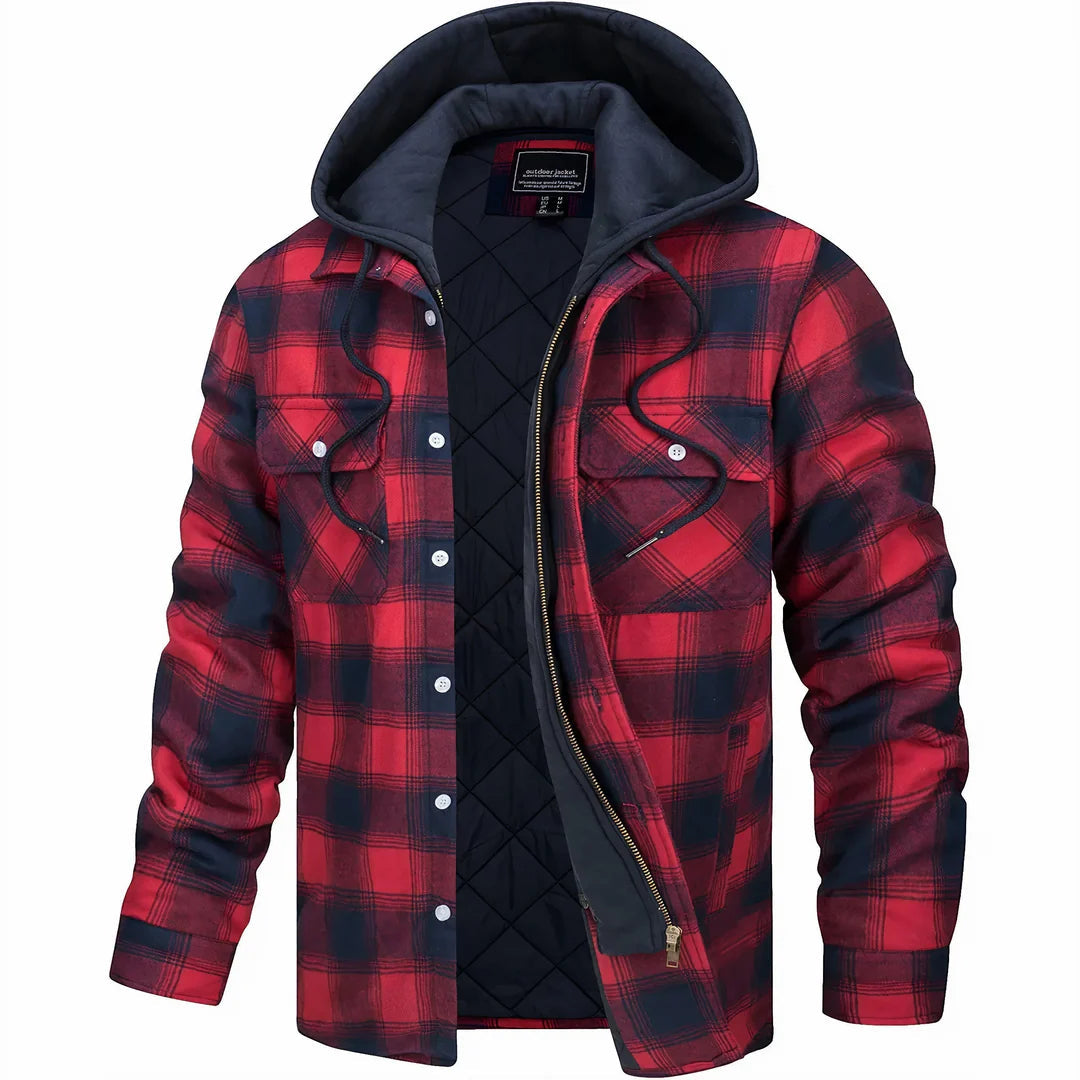 Arend – Manteau Chaud en Mélange de Laine Premium