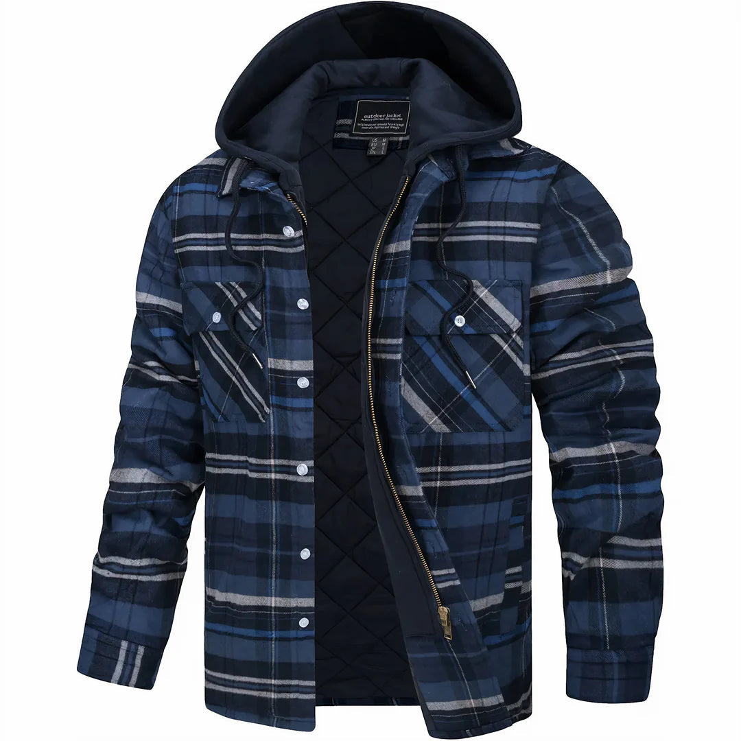 Arend – Manteau Chaud en Mélange de Laine Premium
