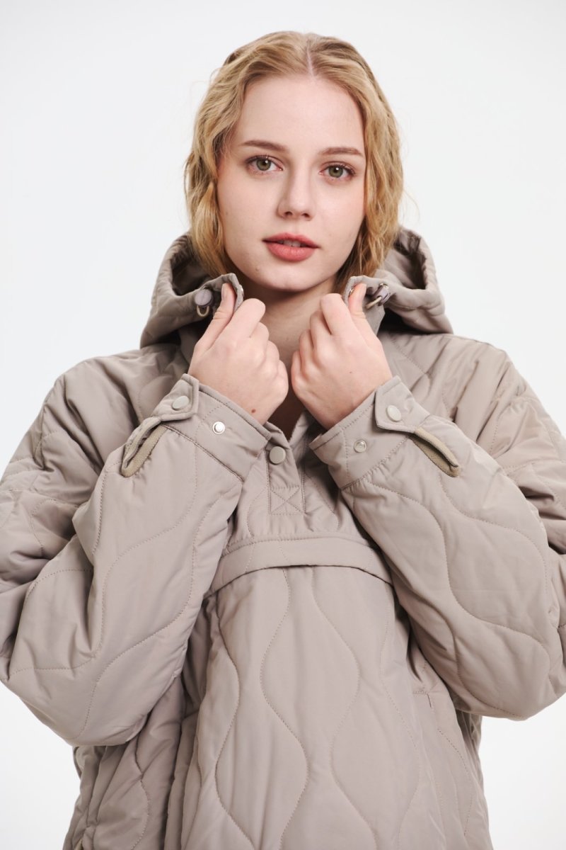 SAULE | VESTE CAPUCHE QUILTÉE RÉSISTANTE À L'EAU