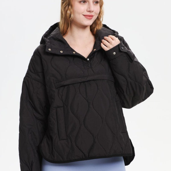 SAULE | VESTE CAPUCHE QUILTÉE RÉSISTANTE À L'EAU