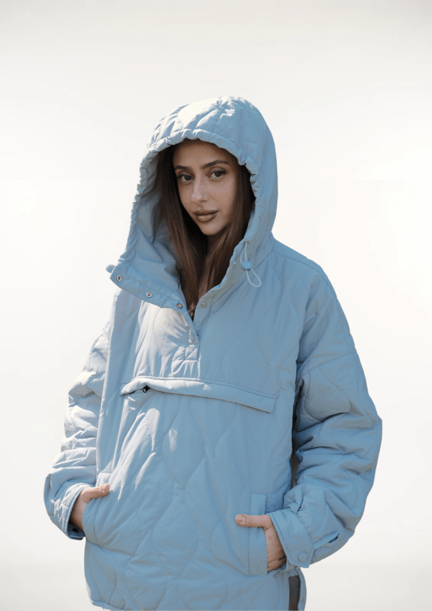 SAULE | VESTE CAPUCHE QUILTÉE RÉSISTANTE À L'EAU