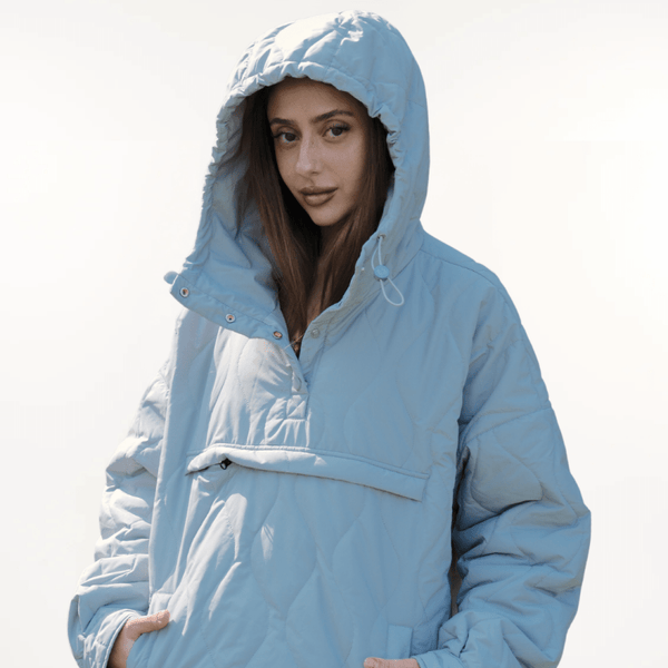 SAULE | VESTE CAPUCHE MATELASSÉE RÉSISTANTE À L'EAU