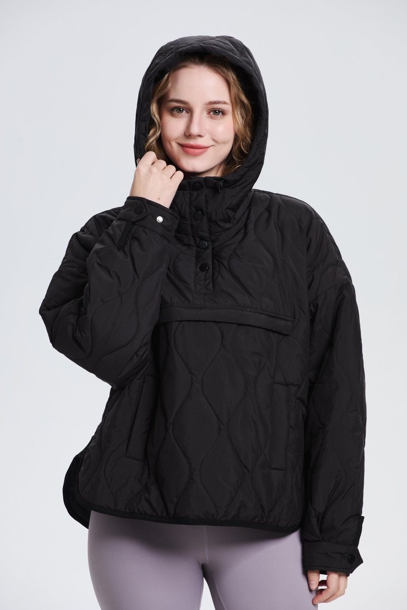 SAULE | VESTE CAPUCHE QUILTÉE RÉSISTANTE À L'EAU