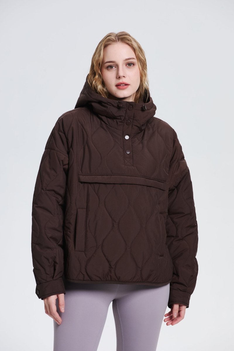 SAULE | VESTE CAPUCHE QUILTÉE RÉSISTANTE À L'EAU