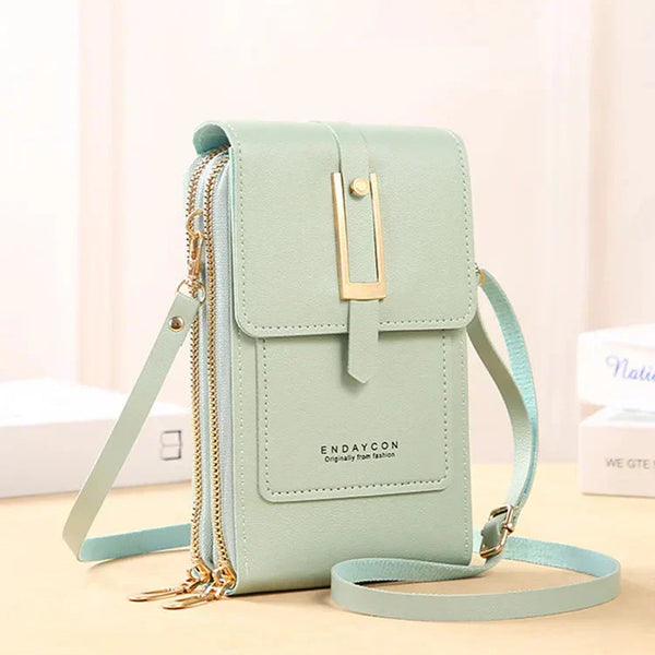 Alessia™| Sac bandoulière avec téléphone mobile