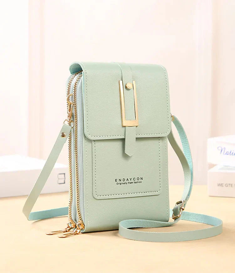 Alessia™| Sac bandoulière avec téléphone mobile