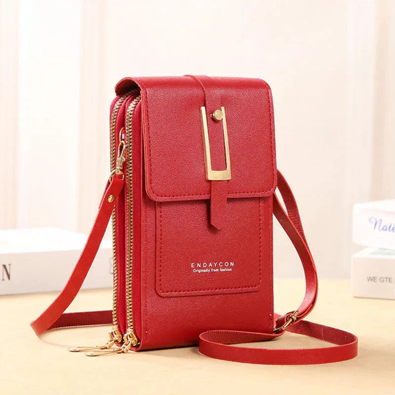 Alessia™| Sac bandoulière avec téléphone mobile