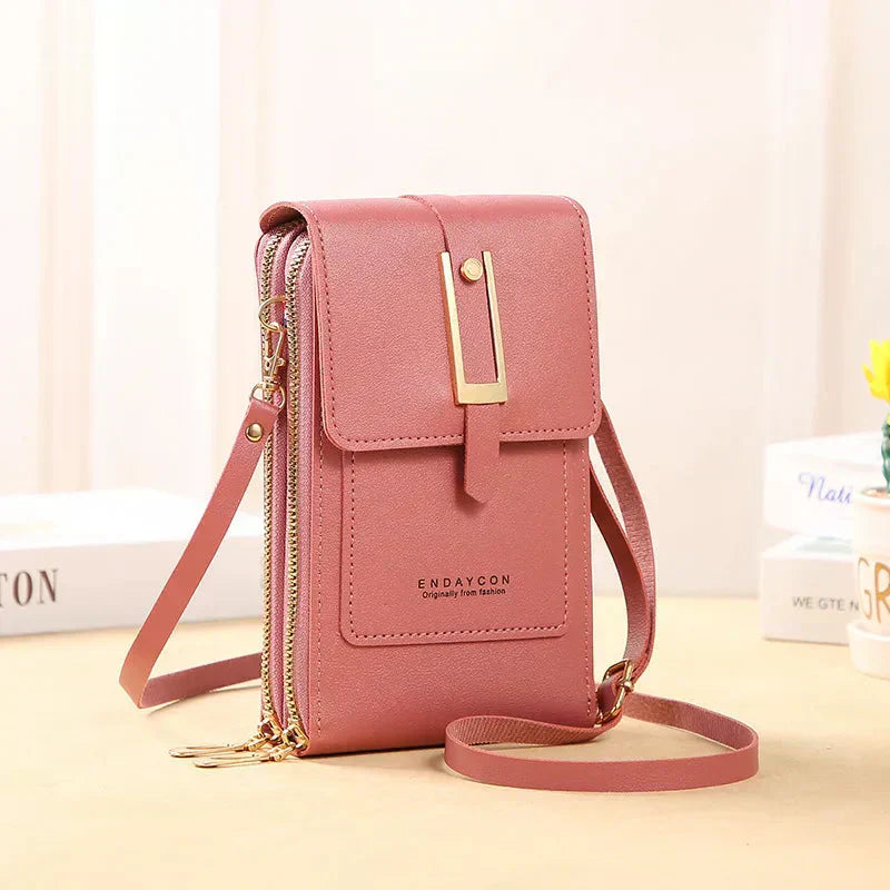 Alessia™| Sac bandoulière avec téléphone mobile