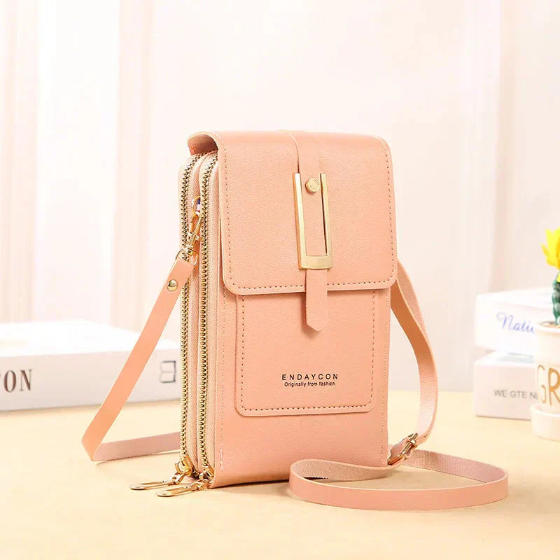 Alessia™| Sac bandoulière avec téléphone mobile