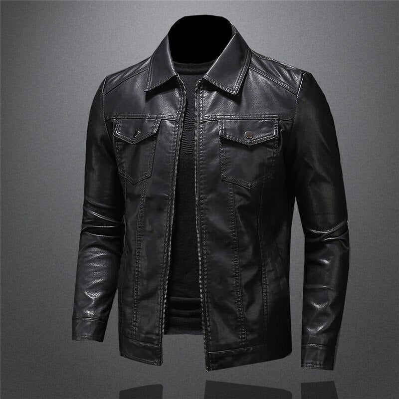 Veste en Cuir Alessandro